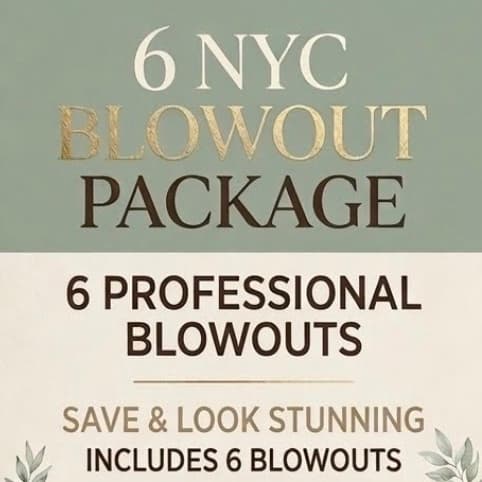 6 NYC BLOWOUT PACKAGE at Rooted Scalp in Houston, TX